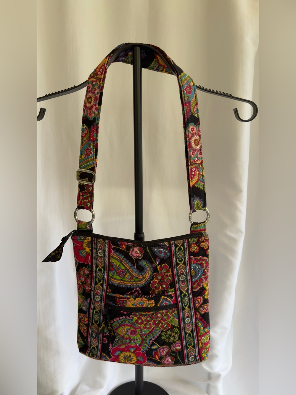 Vera Bradley Symphony in Hue Crossbody Shoulder Bag Winter 2009 Retired